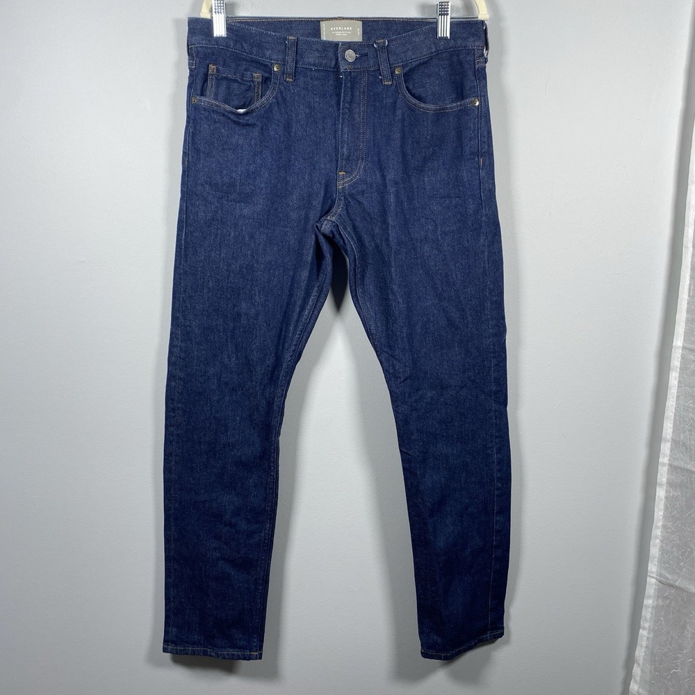 Everlane Men's The Selvedge Slim Fit Jeans 32x30 Organic Cotton 32 X 30 Denim‎